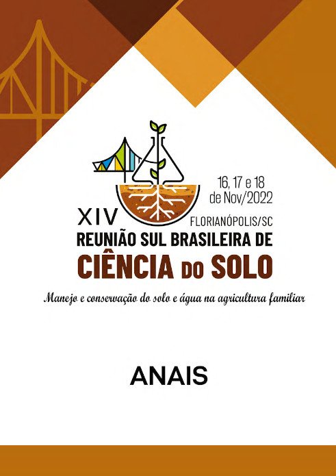 XIV Reunião Sul-Brasileira de Ciência do Solo